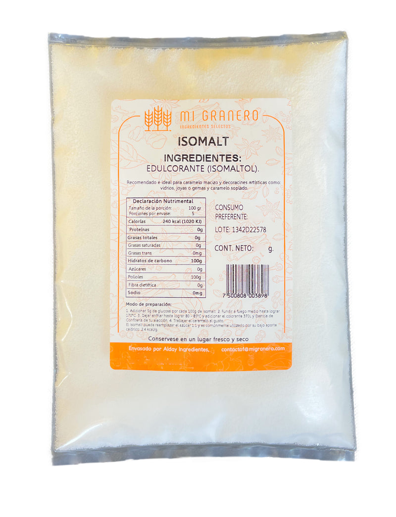 ISOMALT SUSTITUTO DE AZUCAR CARAMELO